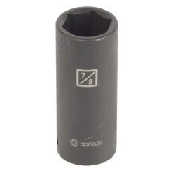 Kobalt Impact Sockets & Impact Socket Sets Standard (SAE) 1/2-in Drive 7/8-in 6-Point Impact Socket