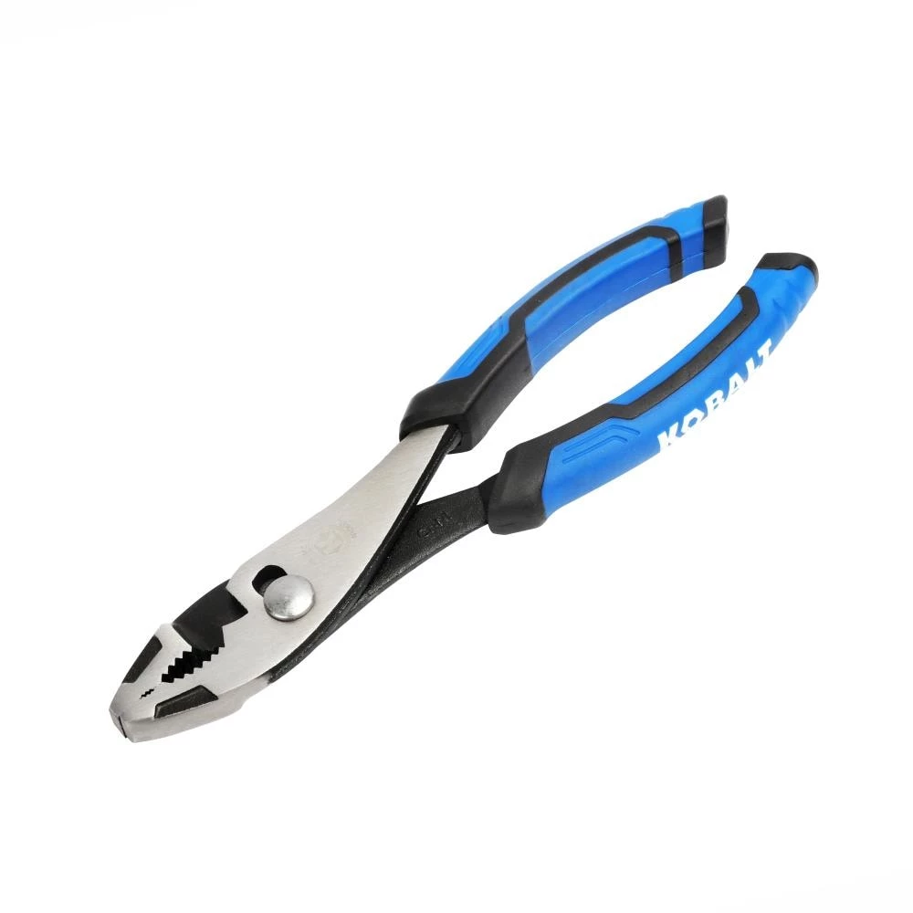 Kobalt 8-in Slip Joint Pliers with Wire Cutter 1 Kobalt 8-in Slip Joint Pliers with Wire Cutter