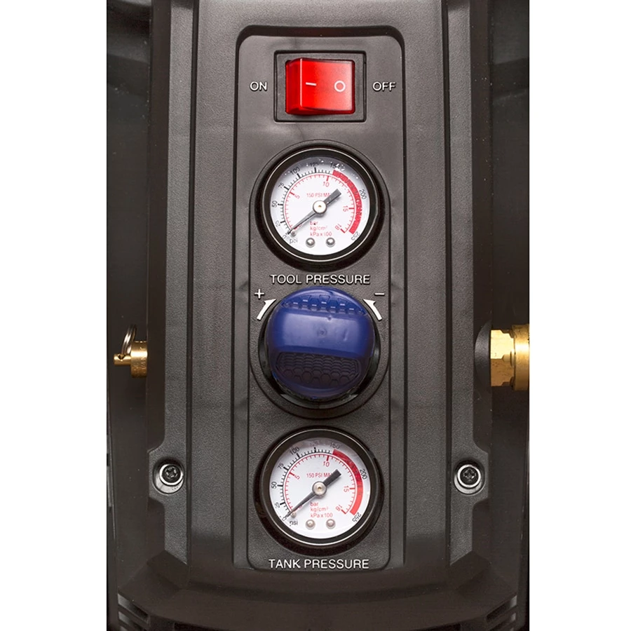 Kobalt Air Compressors 8-Gallon Single Stage Portable Electric Horizontal Air Compressor 9 Kobalt Air Compressors 8-Gallon Single Stage Portable Electric Horizontal Air Compressor - Image 9