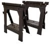 Kobalt Saw Horses 2-Pack 4.1-in W x 32-in H Plastic Saw Horse (1000-lb Capacity)