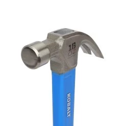 Kobalt Hammers 16-oz Smoothed Face Steel Head Fiberglass Claw Hammer 20 Kobalt Hammers 16-oz Smoothed Face Steel Head Fiberglass Claw Hammer -Hot Sale Kobalt Shop 04362472