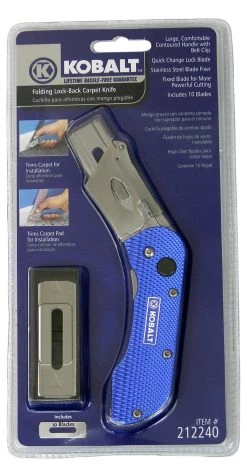 Kobalt Utility Knives 11-Blade Folding Utility Knife -Hot Sale Kobalt Shop 04502869