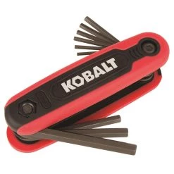 Kobalt Hex Keys & Torx Keys 9-key Standard (Sae) Folding Hex Key Set
