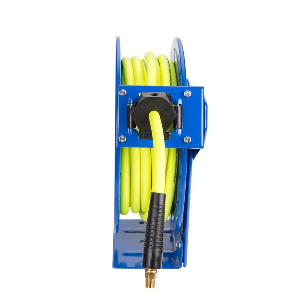 Kobalt Air Compressor Hoses 3/8-in 50-ft Poly Hybrid Air Hose with Retractable Hose Reel 2 Kobalt Air Compressor Hoses 3/8-in 50-ft Poly Hybrid Air Hose with Retractable Hose Reel - Image 2