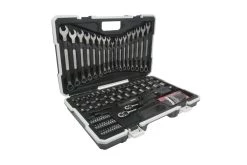 Kobalt Mechanics Tool Sets Universal 115-Piece Standard (SAE) and Metric Combination Matte Mechanics Tool Set (1/4-in; 3/8-in) -Hot Sale Kobalt Shop 05028176