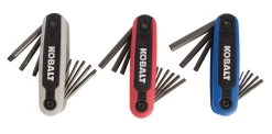 Kobalt Hex Keys & Torx Keys 25-key Folding Hex Key Set -Hot Sale Kobalt Shop 05194468 scaled