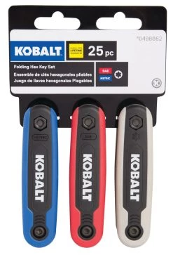 Kobalt Hex Keys & Torx Keys 25-key Folding Hex Key Set -Hot Sale Kobalt Shop 05194469 scaled
