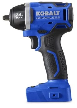 Hot Sale Kobalt Shop 24 Kobalt Impact Wrenches Brushless 24-volt Max Variable Speed Brushless 3/8-in Drive Cordless Impact Wrench (Tool Only)