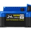 Kobalt Power Tool Batteries & Chargers 24-Volt Max 5 Amp-Hour Lithium Power Tool Battery