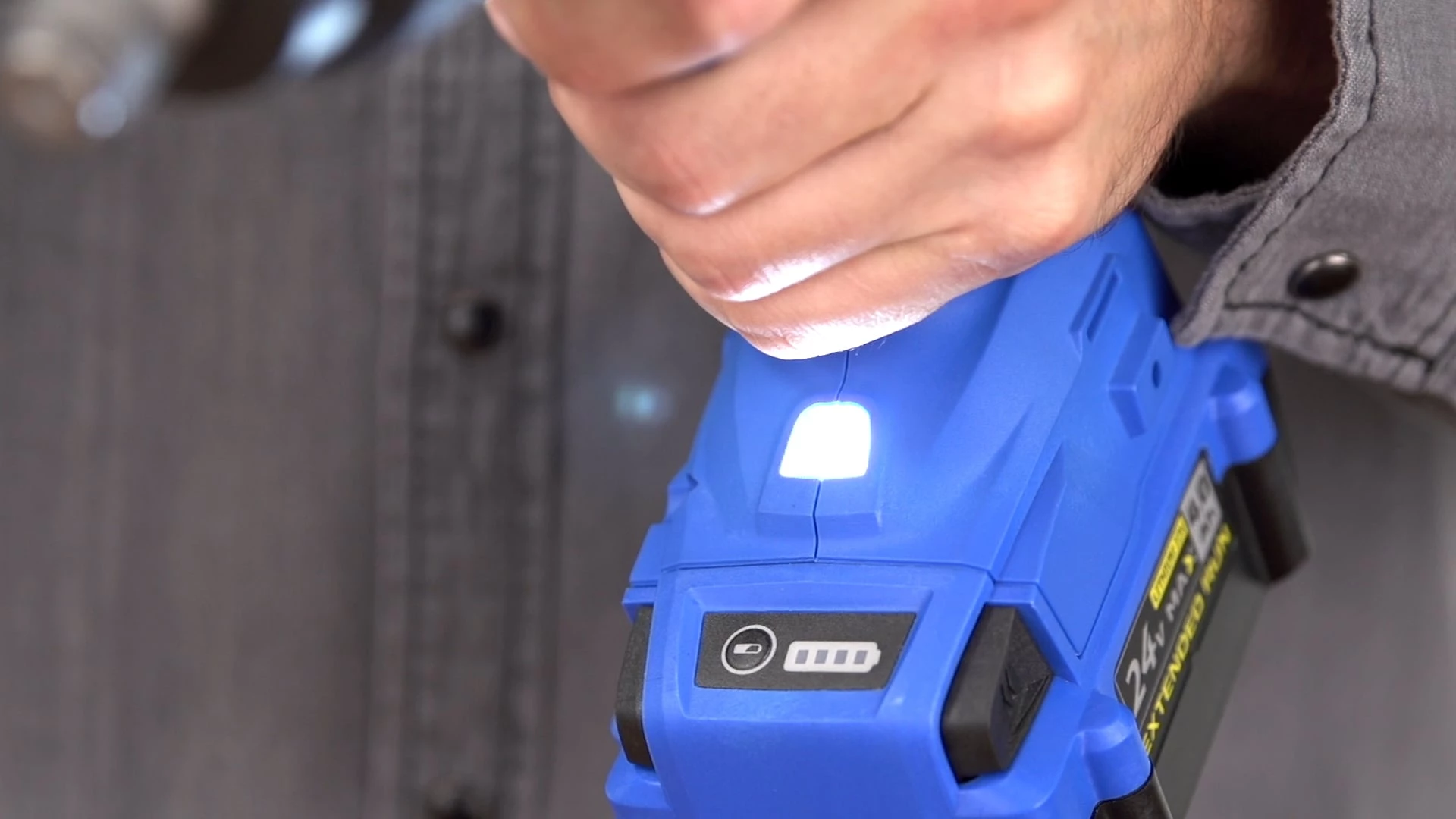 Kobalt Impact Wrenches 24-volt Max Variable Speed Brushless 1/2-in Drive Cordless Impact Wrench (1-Battery Included) 7 Kobalt Impact Wrenches 24-volt Max Variable Speed Brushless 1/2-in Drive Cordless Impact Wrench (1-Battery Included) - Image 7