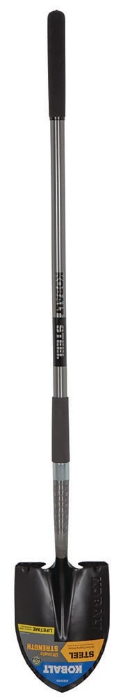 Kobalt Shovels & Spades 48-in Steel Handle Digging Shovel