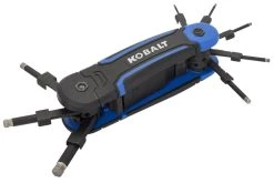 Hot Sale Kobalt Shop 18 Kobalt Hex Keys & Torx Keys 8-key Metric Folding Hex Key Set