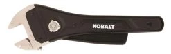 Kobalt Adjustable Wrenches Rapid adjust 8-in Steel and Plastic Adjustable Wrench -Hot Sale Kobalt Shop 07936901
