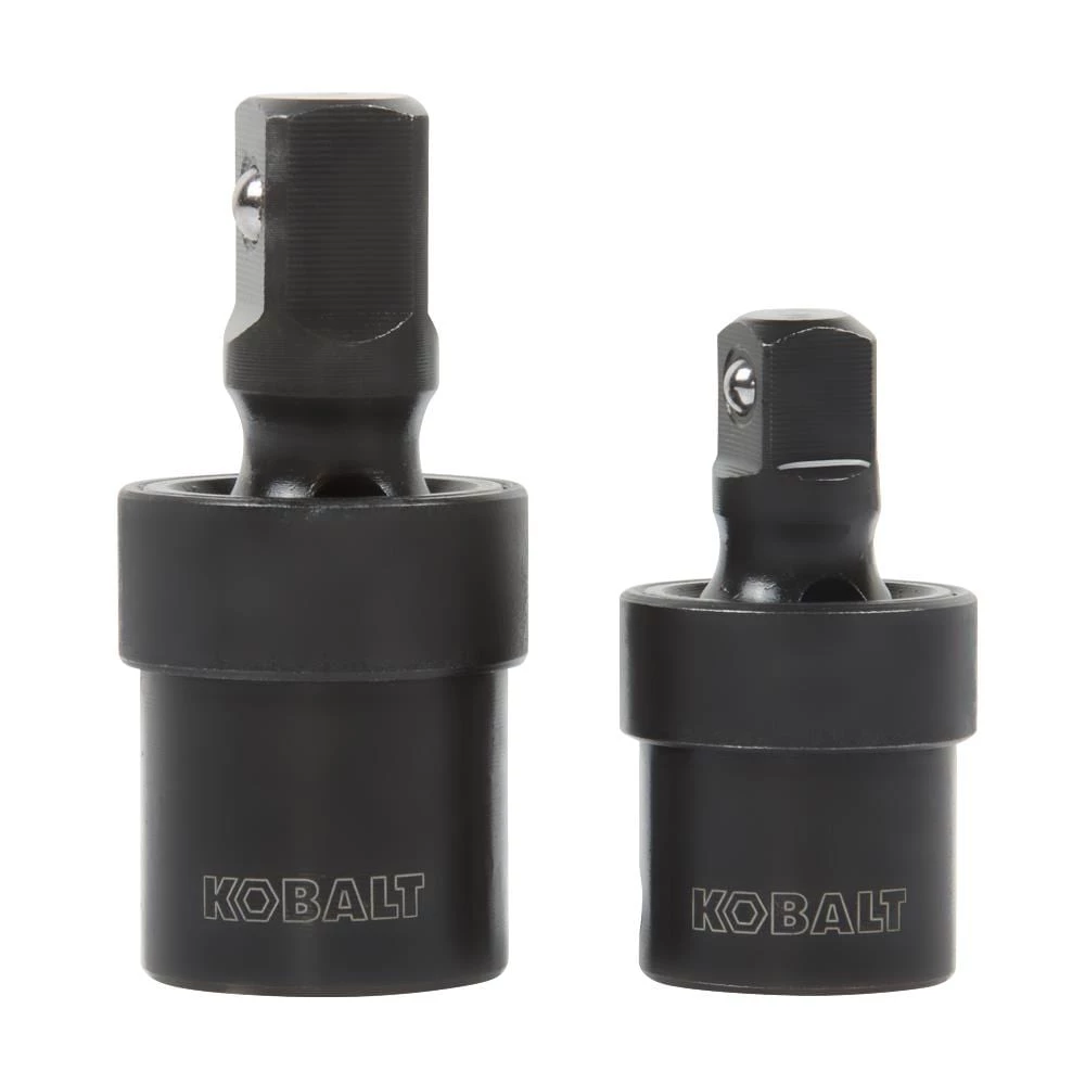 Kobalt Socket Adapters Kobalt 2-Piece Impact Swivel Adapter Set 1 Kobalt Socket Adapters Kobalt 2-Piece Impact Swivel Adapter Set