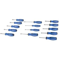 Kobalt Mechanics Tool Sets 189-Piece Standard (SAE) and Metric Combination Polished Chrome Mechanics Tool Set (1/4-in; 3/8-in) -Hot Sale Kobalt Shop 08482170