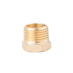 Kobalt Air Compressor Fittings NPT Brass Bushing Adapter 1/2-in (M) x 1/4-in (F) -Hot Sale Kobalt Shop 08614860