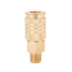 Kobalt Air Compressor Fittings Brass NPT Coupler (M) 1/4-in Universal -Hot Sale Kobalt Shop 08617398