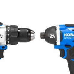 Kobalt Power Tool Combo Kits 2-Tool 24-Volt Max Brushless Power Tool Combo Kit with Soft Case (1-Battery Included and Charger Included) -Hot Sale Kobalt Shop 08619633