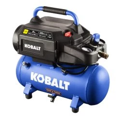 Kobalt Air Compressors 3-Gallon Single Stage Portable Corded Electric Hot Dog Air Compressor