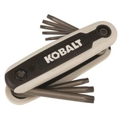 Kobalt Hex Keys & Torx Keys 8-key Folding Torx Key Set -Hot Sale Kobalt Shop 08797814