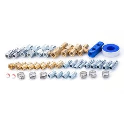 Kobalt Air Compressor Fittings 42-pc Job Site Air Fittings Kit 11 Kobalt Air Compressor Fittings 42-pc Job Site Air Fittings Kit -Hot Sale Kobalt Shop 08815964
