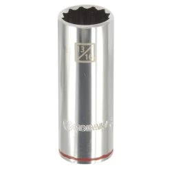 Kobalt Sockets & Socket Sets Standard (SAE) 1/2-in Drive 12-point 13/16-in Deep Socket