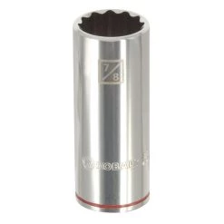 Kobalt Sockets & Socket Sets Standard (SAE) 1/2-in Drive 12-point 7/8-in Deep Socket