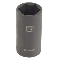 Kobalt Impact Sockets & Impact Socket Sets Standard (SAE) 1/2-in Drive 1-1/8-in 6-Point Impact Socket