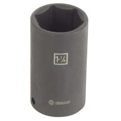 Kobalt Impact Sockets & Impact Socket Sets Standard (SAE) 1/2-in Drive 1-1/4-in 6-Point Impact Socket