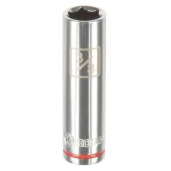 Kobalt Sockets & Socket Sets Standard (SAE) 1/4-in Drive 6-point 3/8-in Deep Socket