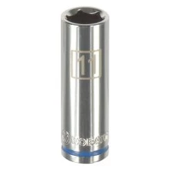 Kobalt Sockets & Socket Sets Metric 1/4-in Drive 6-point 11-mm Deep Socket