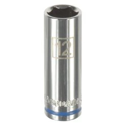 Kobalt Sockets & Socket Sets Metric 1/4-in Drive 6-point 12-mm Deep Socket