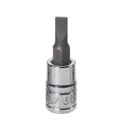 Kobalt Driver Sockets & Sets 1/4-in Drive 3/16-in Flathead Bit Flat Driver Socket