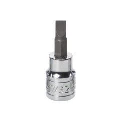 Kobalt Driver Sockets & Sets 1/4-in Drive 7/32-in Flathead Bit Flat Driver Socket