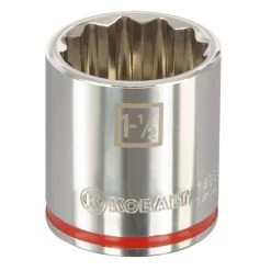 Kobalt Sockets & Socket Sets Standard (SAE) 1/2-in Drive 12-point 1-1/2-in Shallow Socket