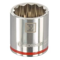 Kobalt Sockets & Socket Sets Standard (SAE) 1/2-in Drive 12-point 1-1/2-in Shallow Socket -Hot Sale Kobalt Shop 099198852805lg