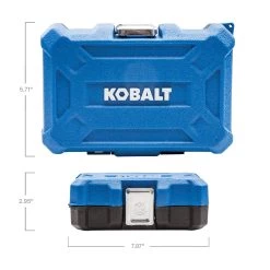Kobalt Mechanics Tool Sets 24-Piece Standard (SAE) and Metric Combination Polished Chrome Mechanics Tool Set (3/8-in) -Hot Sale Kobalt Shop 10340576