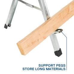 Kobalt Saw Horses 43-in W x 30-in H Steel Saw Horse (1100-lb Capacity) -Hot Sale Kobalt Shop 11204115