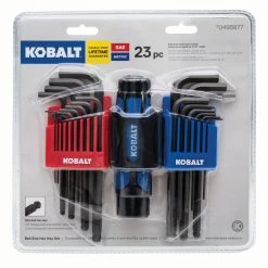 Kobalt Hex Keys & Torx Keys 22-key Standard (Sae) and Metric Combination Hex Key Set -Hot Sale Kobalt Shop 11306209 scaled