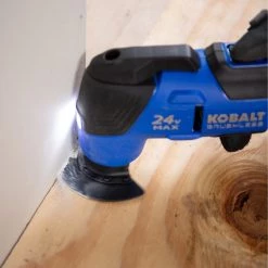 Kobalt Oscillating Tool Kits 18-Piece Brushless 24-volt Max Variable Speed Oscillating Multi-Tool Kit with Soft Case -Hot Sale Kobalt Shop 11384249