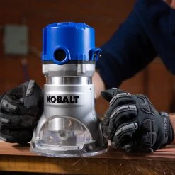 Kobalt Routers 1/4-in and 1/2-in-Amp Fixed Corded Router Table and (Tool Only) -Hot Sale Kobalt Shop 11386287