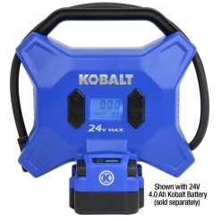 Kobalt Air Inflators Kobalt 24 Volt cordless high pressure inflator 24-Volt Lithium Ion (Li-Ion) Air Inflator (Power Source: Battery) -Hot Sale Kobalt Shop 11621568