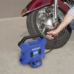 Kobalt Air Inflators Kobalt 24 Volt cordless high pressure inflator 24-Volt Lithium Ion (Li-Ion) Air Inflator (Power Source: Battery) -Hot Sale Kobalt Shop 11621571