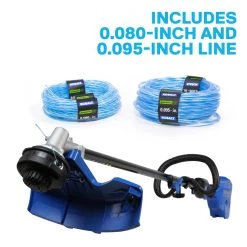 Kobalt Cordless Electric String Trimmers 40-Volt Max 16-in Straight Cordless String Trimmer with Attachment Capable and (Battery Included) -Hot Sale Kobalt Shop 12085942