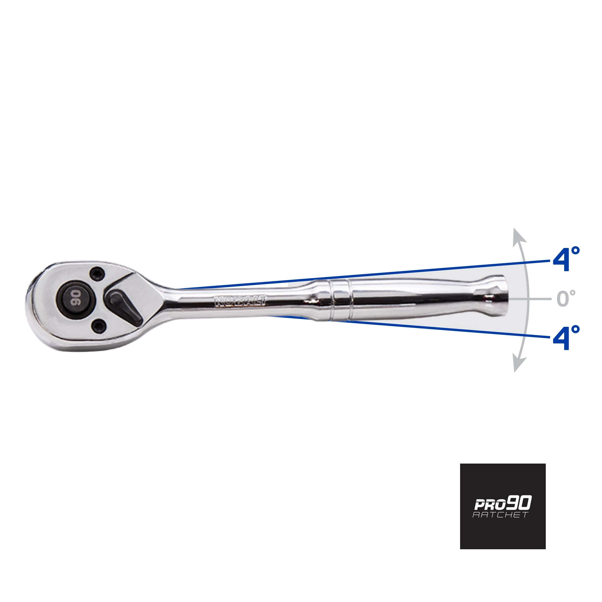 Kobalt Mechanics Tool Sets 40-Piece Standard (SAE) and Metric Combination Polished Chrome Mechanics Tool Set (3/8-in) 5 Kobalt Mechanics Tool Sets 40-Piece Standard (SAE) and Metric Combination Polished Chrome Mechanics Tool Set (3/8-in) - Image 5