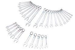 Kobalt Combination Wrenches & Sets 30-Piece Set 12-point Standard (SAE) and Metric Combination Standard Combination Wrench Set