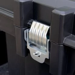 Kobalt Portable Tool Boxes 45-in Black Plastic Wheels Lockable Tool Box -Hot Sale Kobalt Shop 12474692 scaled