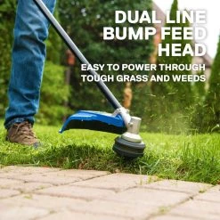 Kobalt Cordless Electric String Trimmers 40-Volt Max 16-in Straight Cordless String Trimmer with Attachment Capable and (Battery Included) -Hot Sale Kobalt Shop 12534908