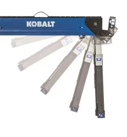 Kobalt Saw Horses 42-in W x 32-in H Adjustable Steel Saw Horse (1100-lb Capacity) -Hot Sale Kobalt Shop 14216821