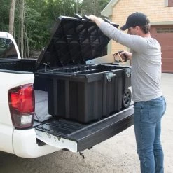 Kobalt Portable Tool Boxes 45-in Black Plastic Wheels Lockable Tool Box -Hot Sale Kobalt Shop 14861338 scaled